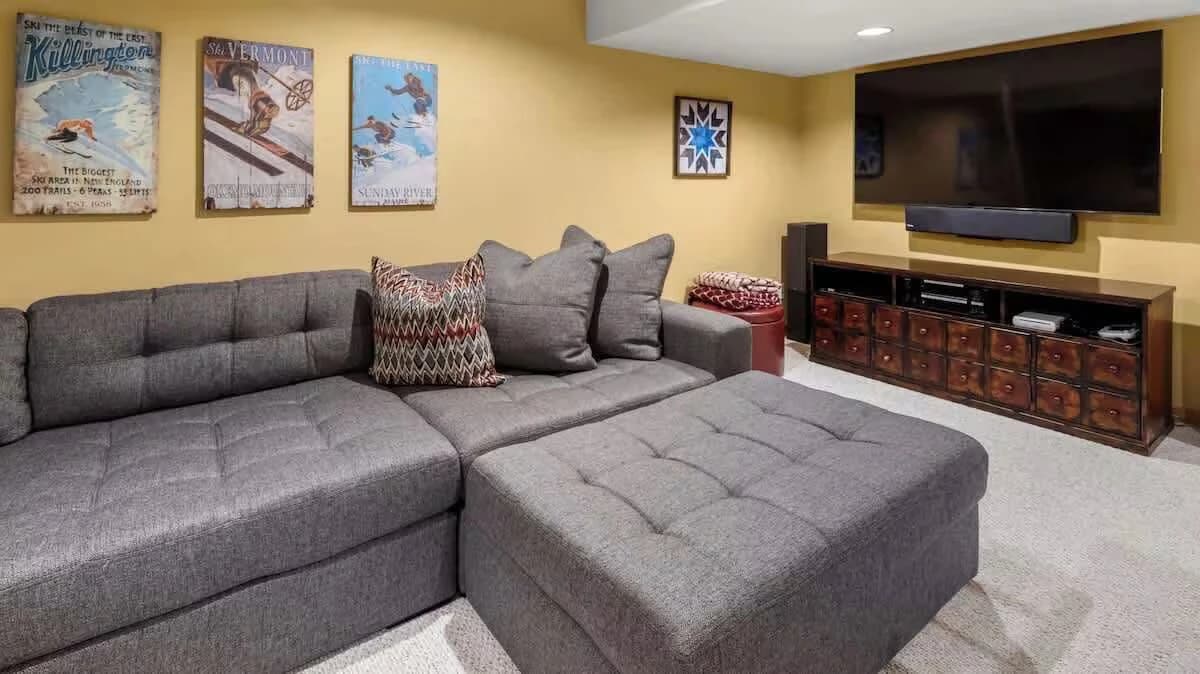 Living space with games