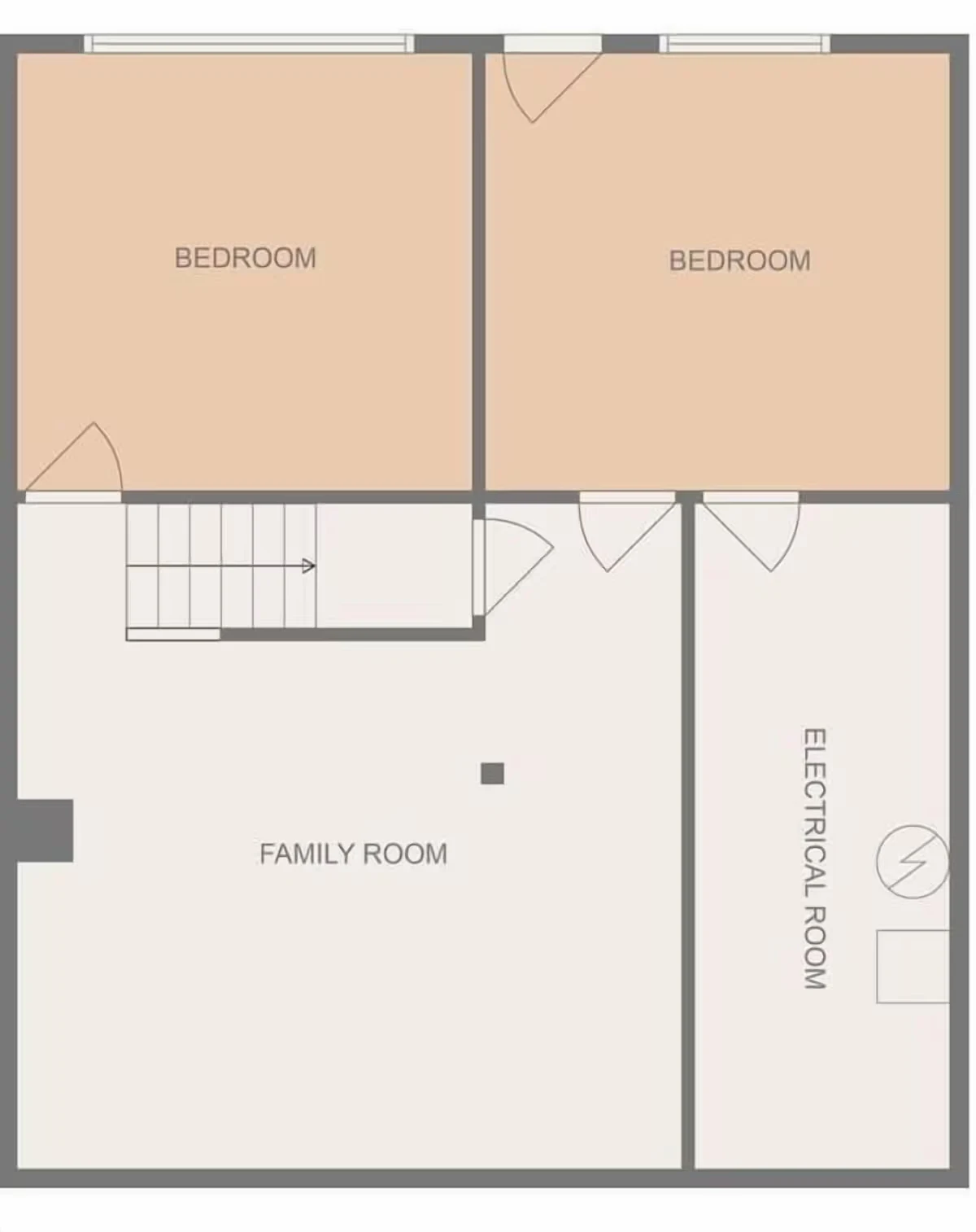 Mountain Pines floor plan overview, page 3.
