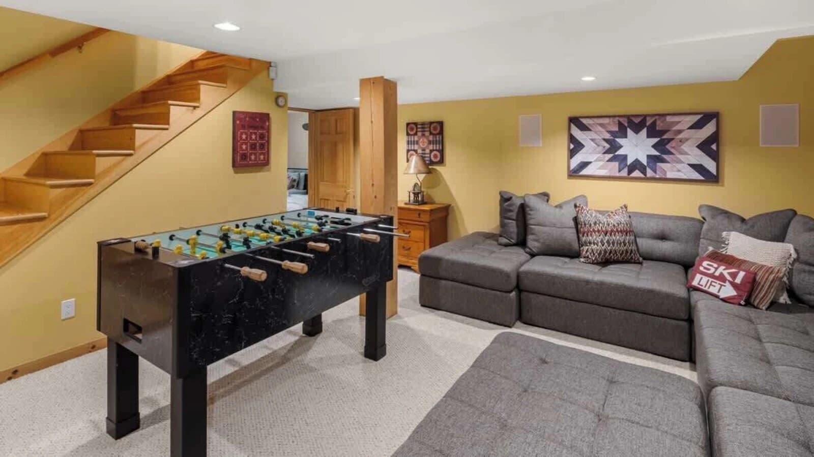 Game room.
