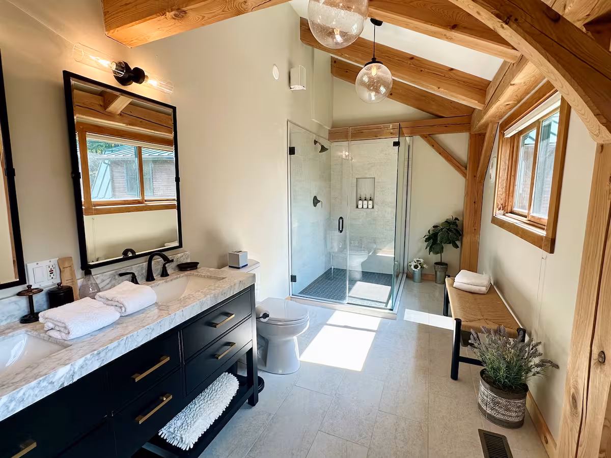 Updated primary bath